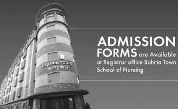 Bahria-Town-Nursing-School admission