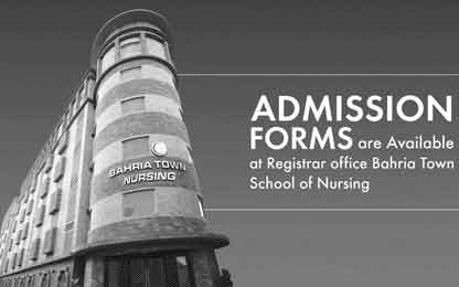 Bahria-Town-Nursing-School admission