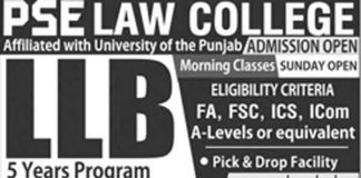 PSE-Law-College-Lahore-LLB-Admissions