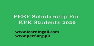PEEF-KPK-scholarships