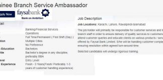 Faysal-Bank-Trainee-Branch-Service-Ambassador-2020-Jobs