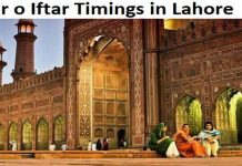 Sehr-o-Iftar-Timings-in-Lahore-2020