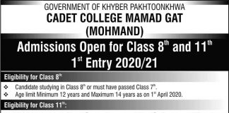 Cadet-College-Mamad-Gat-Admission-2020