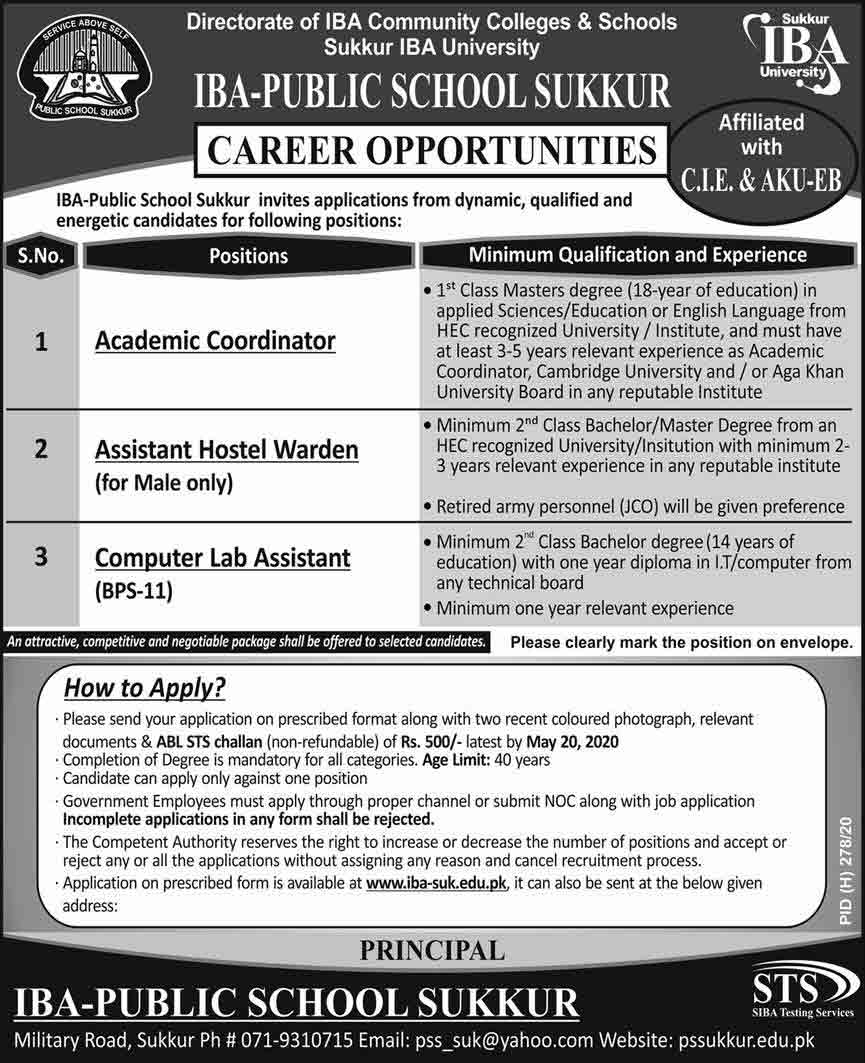 IBA-Public-school-Jobs-2024