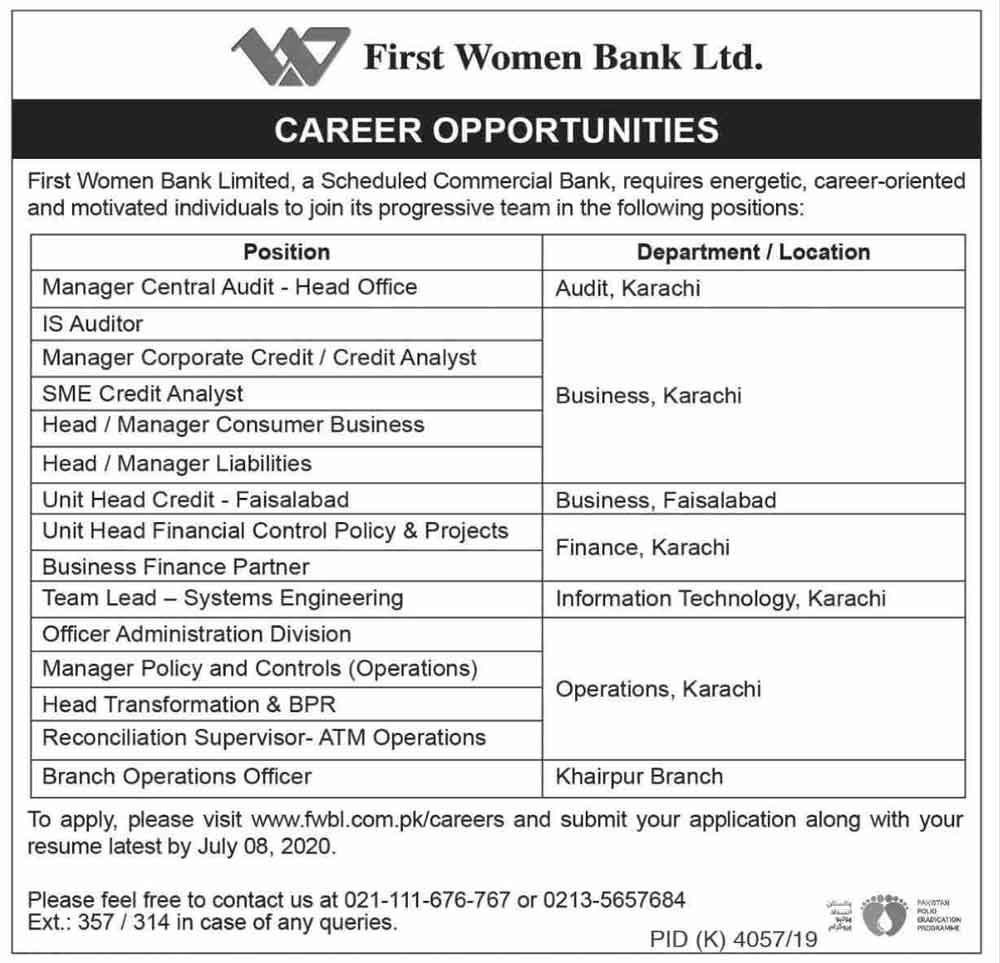 First-Bank-Jobs-2023-Pakistan