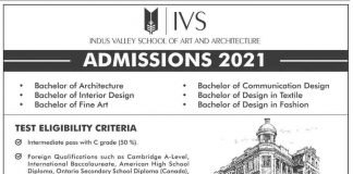 Indus-Valley-School-of-Art-&-Architecture-Admission