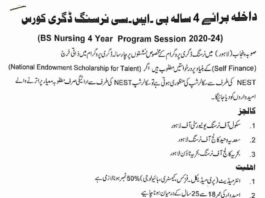 Download Jinnah Hospital Lahore Nursing Admission 2020 Pictures
