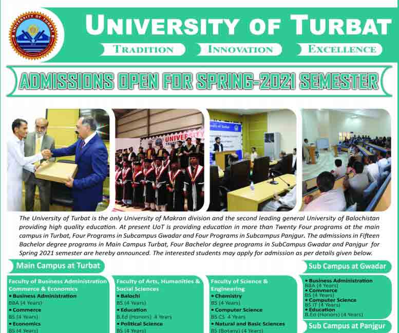 University-of-Turbat-Admission-2024