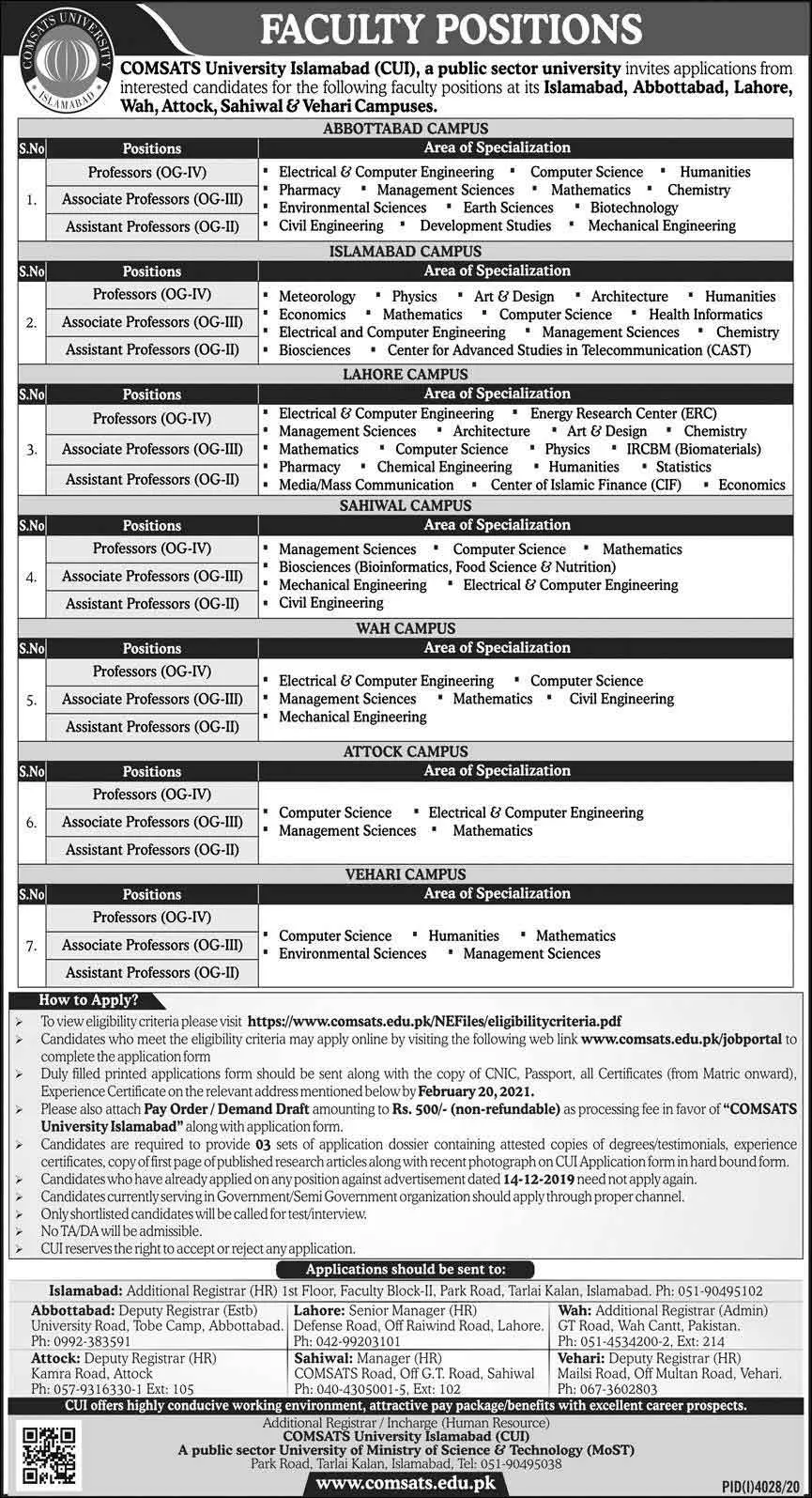 Comsats-University-Jobs-2024