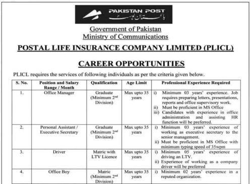 Postal-Life-Insurance-Jobs-2024