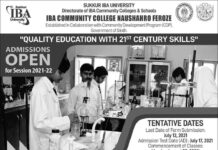 IBA-Community-College-Naushahro-Feroze-Admission-2021