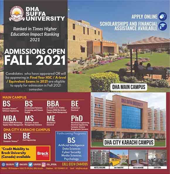 Dha-Suffa-University-Karachi-Admissions-2021
