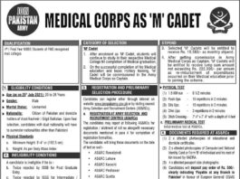 Jobs-Join-Pak-Army-as-Medical-Cadet-2021