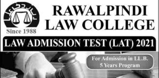 Rawalpindi-Law-College-Admission-2021