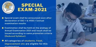 FBISE Special Exam Schedule 2021 Date