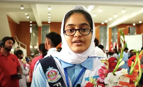 RABIA SARFRAZ FBISE Matric 1st Position