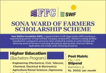FFC Scholarship Scheme 2022