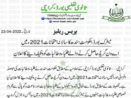 Karachi Board Scholarship 2022