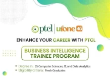 PTCL Business Intelligence Trainee Program 2022