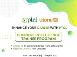 PTCL Business Intelligence Trainee Program 2022