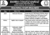 Bahria College Karsaz Karachi Jobs 2022