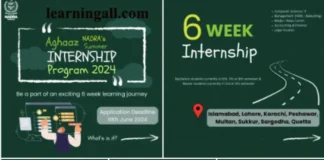 NADRA Summer Internship Program 2024
